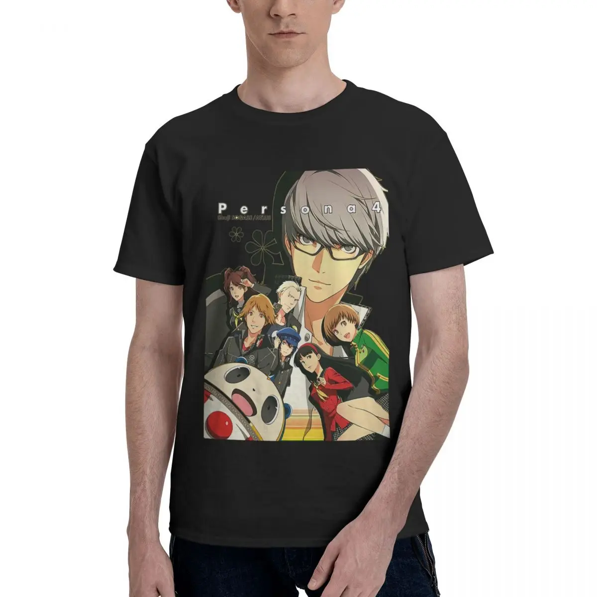 

Persona 4 P4M Group Shot Graphic 100% Cotton Casual Breathable Confortable Shirt Men's Clothing Deals Mens Gifts