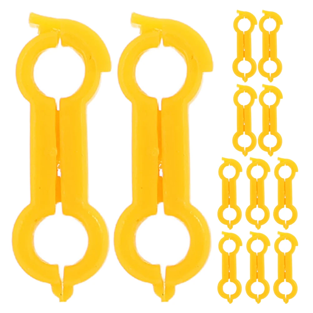 12 قطعة دعامة ساق الطيور لتصحيح الساق خفيفة الوزن أربطة قدم الدواجن الفراخ السمان البط الببغاوات إصلاح