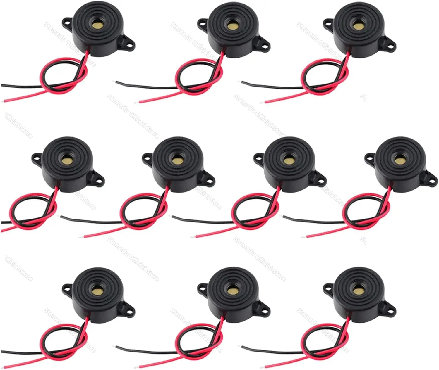New SFM-20B Active Buzzer 95dB High Decibel Electric Piezo Alarm Ringer DC3-24V Continuous Beep Sound Siren Buzzers Speaker