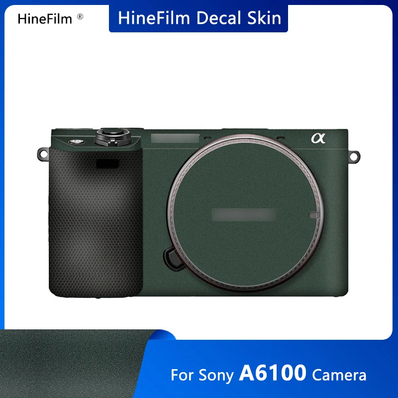 Hinefilm Skin for A6100 Camera Decal Skins Wrap Cover for Sony A6100 Camera Sticker Alpha 6100 Wraps Cover Film