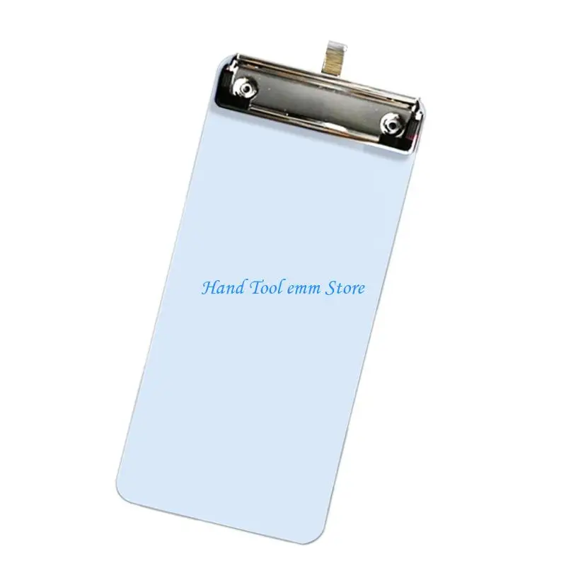 H37F Clipboard nhỏ với Hook Hangs có thể sửa chữa được bảng viết 10x22cm cho văn phòng