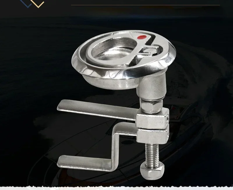 

316 Stainless Steel Marine Handle Ring, Deck Cover, Door Lock, Floor Lock Buckle, Box Buckle, Ship Yacht Accessories