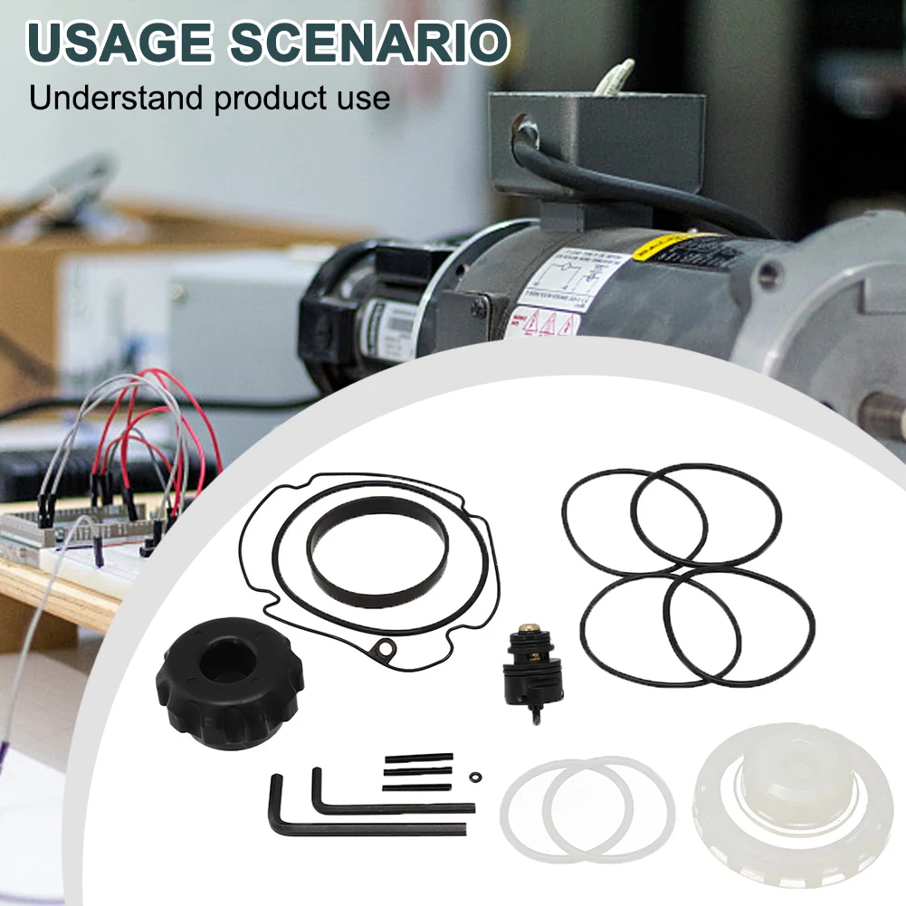 

Porter Cable OEM 910450 Nailer Overhaul Kit Fits FC350A FC350A FM350A FR350A O-ring Kit Trigger Valve Gasket Bumper Rebuild Kit