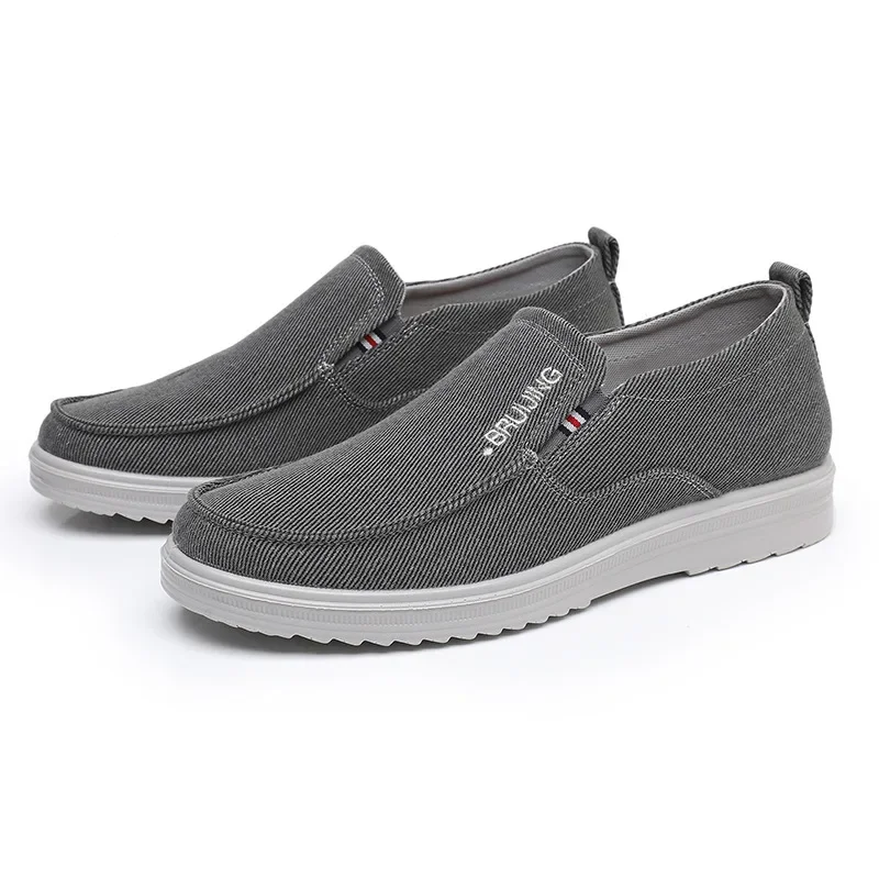 

Fashion Men's Sneakers Canvas Breathable Men's Walking Driving Shoes Comfortable Outdoor Men Flats Casual Shoes Tenis Masculino