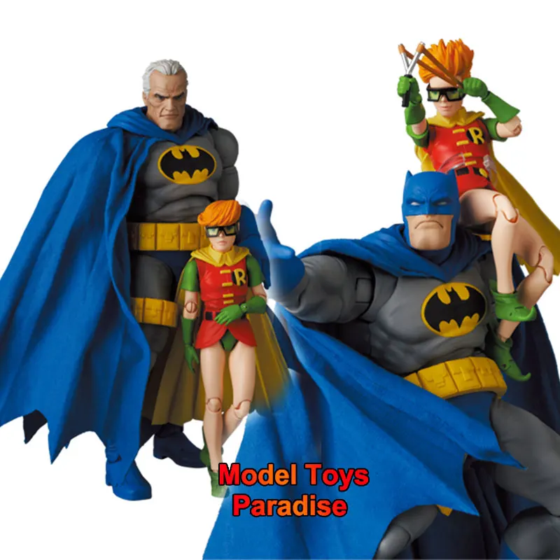 Original 1/12 Men Soldier Batman Robin Super Hero Full Set 6inch Action Figure Collectible Toys Gifts