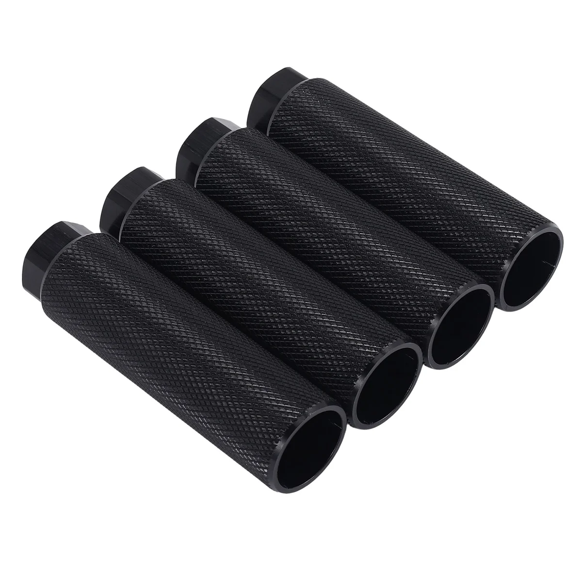 

(X07A) 4Pcs Bike Pegs,Aluminum Alloy Anti-Skid Lead Foot Bicycle Pedals BMX Pegs for MTB Bike Cycling Rear Stunt 3/8 Inch Axles