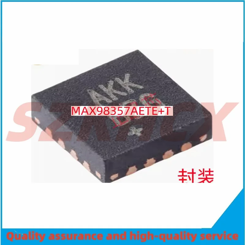 1-5PCS/LOT NEW MAX98357AETE+T Silk Screen AKK Packaging TQFN-16 Amplifier Chip