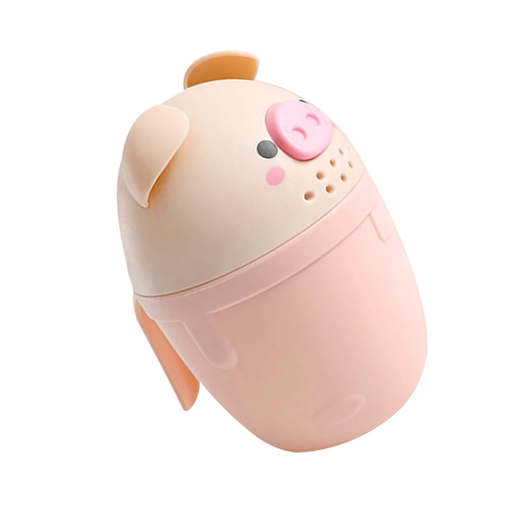 

Душевой горшок, мультяшная детская чашка для купания, детский душ, чашка для полива волос, аксессуар для купания, зеленый