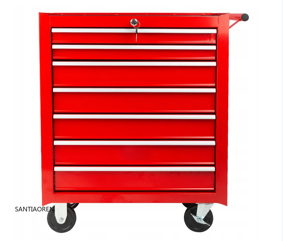

20257 Drawers Mechanic Industry Rolling Tool Box Garage Storage Tool Cabinet With Workshop Hand Tool Sets