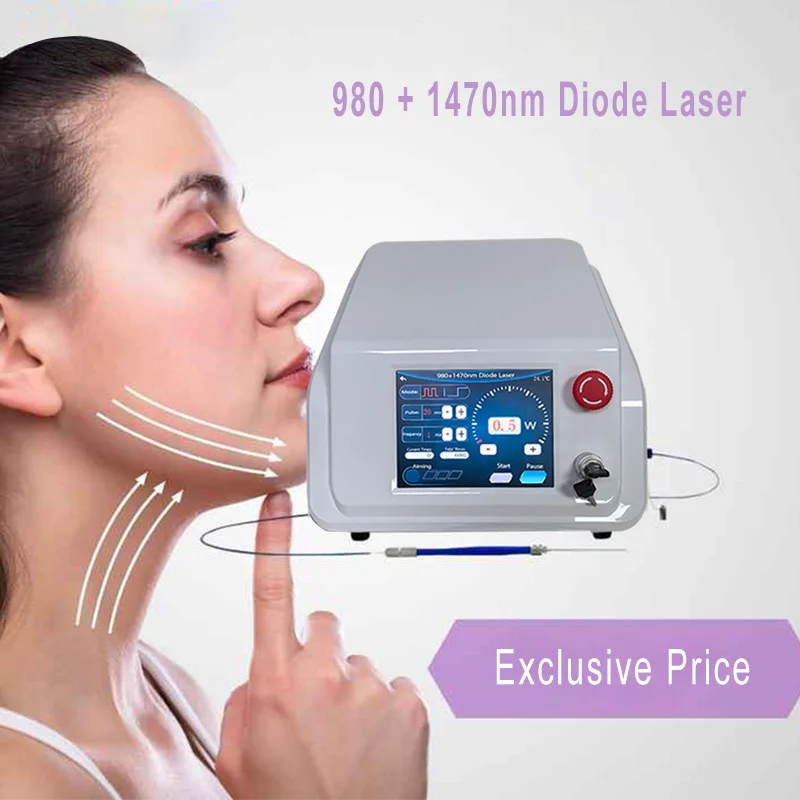 2025 Source Factory 1470 and 980nm optical fiber 40w laser diode 2 Wavelengths