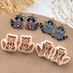 Raccoon Polymer Clay Cutter | Animal Clay Cutters | Clay Earring Cutter | Polymer Clay Cutter for Earring Making | Clay Cutter S