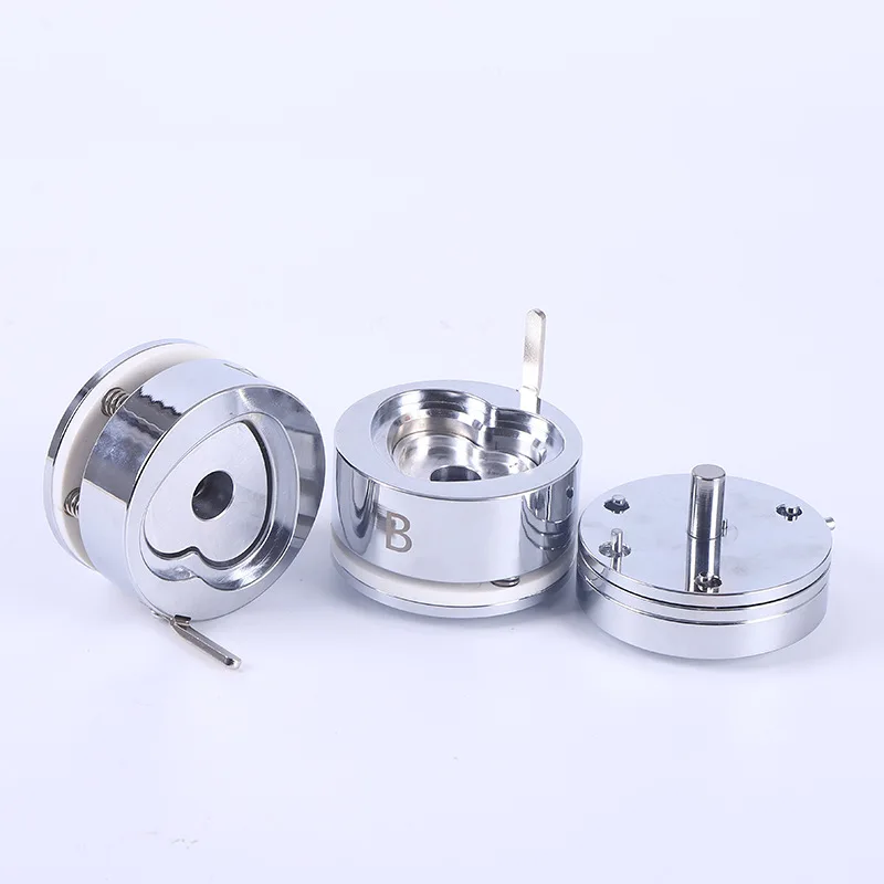 

2026 Heart Shape Button Badge Mold Tinplate Fridge Magnet Making Supplies DIY Pin Badge Maker Machine Accessories