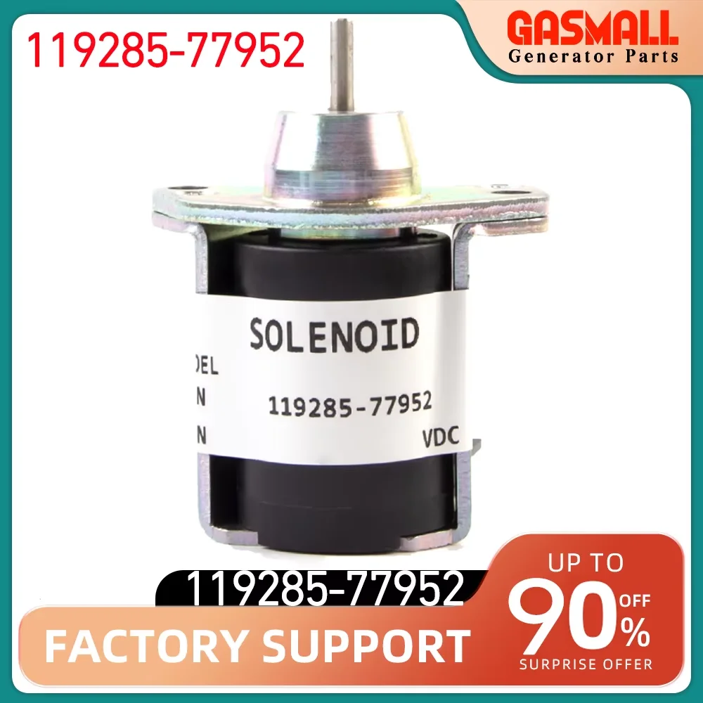 

High Quality Stop Solenoid Valve 119285-77952 Fits For Yanmar 3TNE68 Engine 1503ES-3TNA72