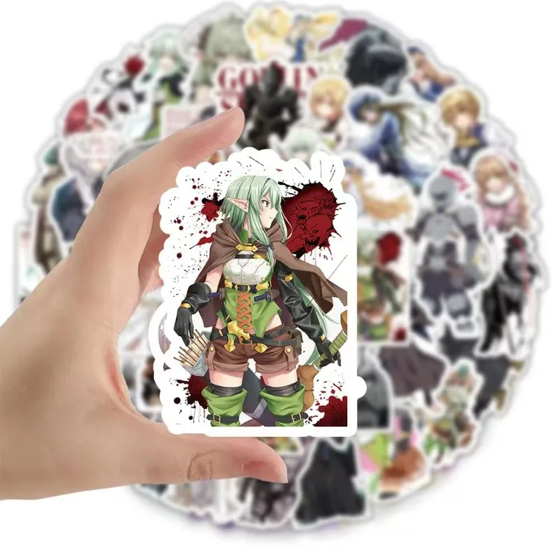 50/30/10PCS Priestess Cattle Maid Receptionist Popular Anime Peripheral Decoration Skateboard Notebook Cup Waterproof Sticker