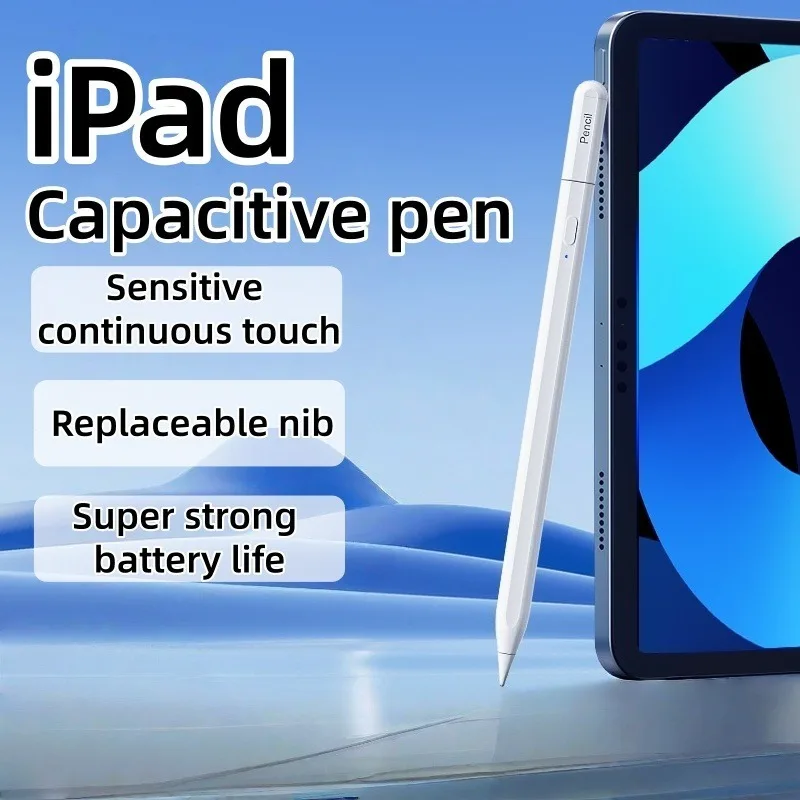 Stylus Pen for iPad 6th-11th Generation Active Pencil For 018-2025 Apple iPad Pro 11'/12.9'/M4 Air 3/4/5/M2/M3 Mini 5/6 Gen