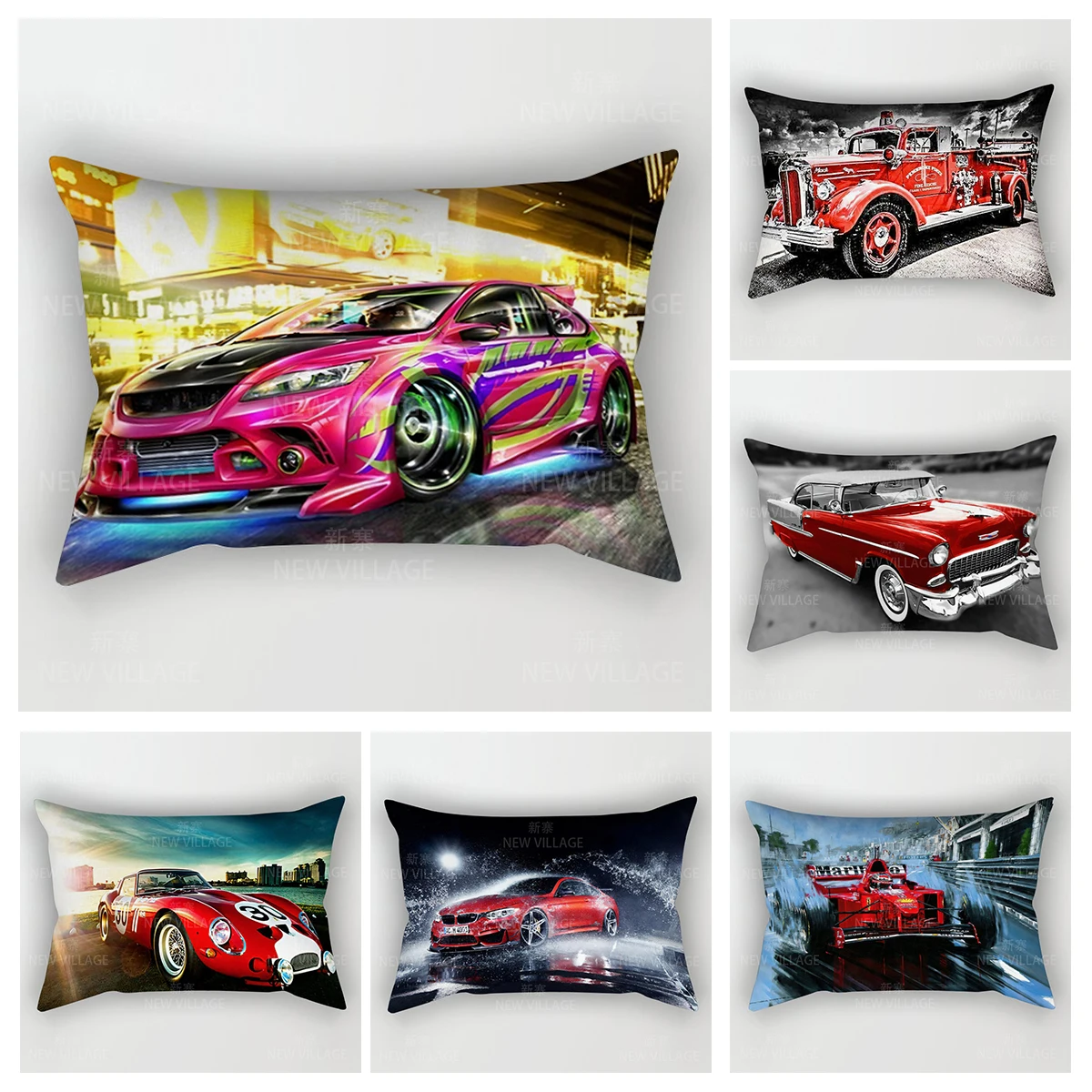Home autumn decoration Colorful pattern pillow cushion cover decorations throw pillow covers 30*50 pillowcase 30x50 40x60 50*70