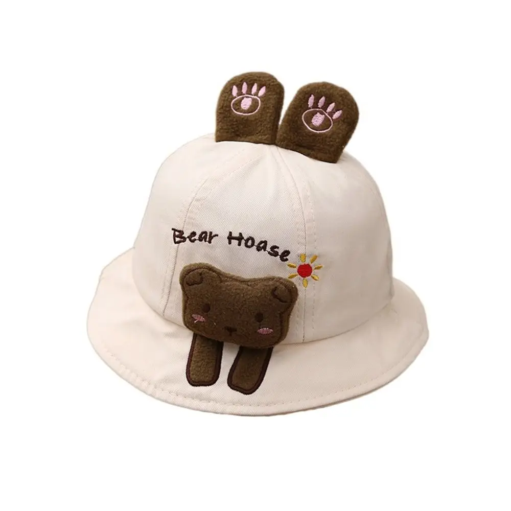 

Летняя УФ-ведро для маленьких девочек, детская рыбацкая шляпа, детская солнцезащитная кепка с ушками, солнцезащитная кепка