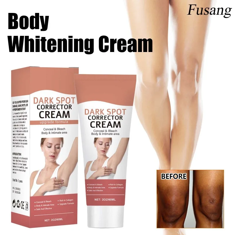 

Collagen Body Brightening Cream Knuckles Thigh Inner Melanin Lightening Lotion Women Gentle Dark Skin Bleach Brighten Care Cream