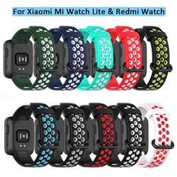 Watchband For XiaoMi Mi Watch Lite Smartwatch Strap Replacement Wristbands For Redmi Watch Lite Breathable Correa Bracelet