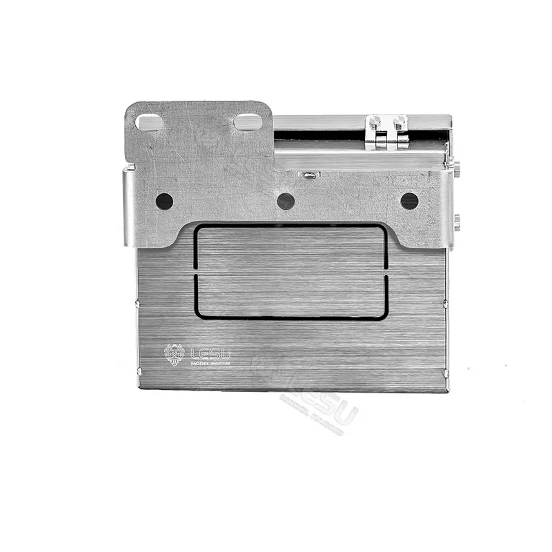 1/14 RC jouet camion boîte à outils en métal conteneur cadre garniture LESU G-6184-B pour Tamiya Rc 1/14 tracteur camion série pièces accessoires