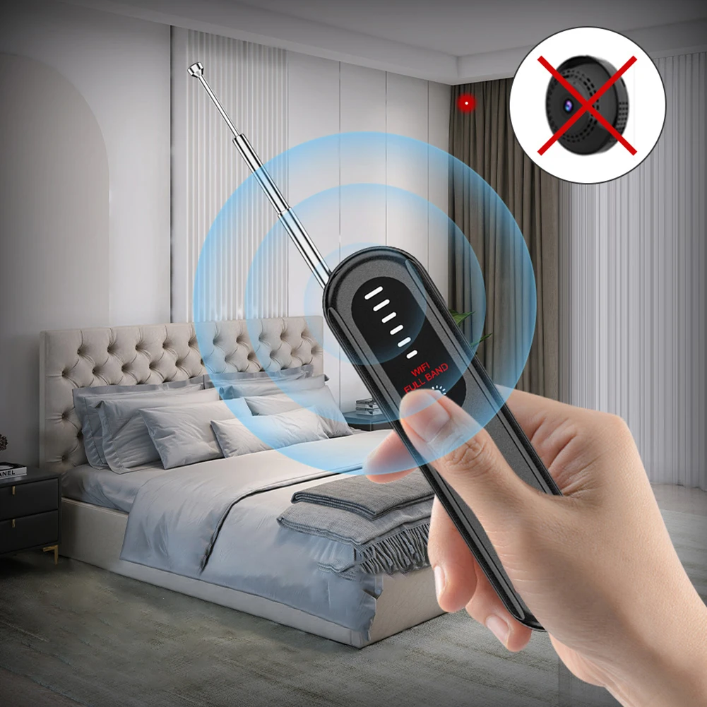 Camera RF Signal Detector Anti-Eavesdropping Hacking Devices Anti-Positioning Wireless Hidden Devices Finder Anti Candid for Car