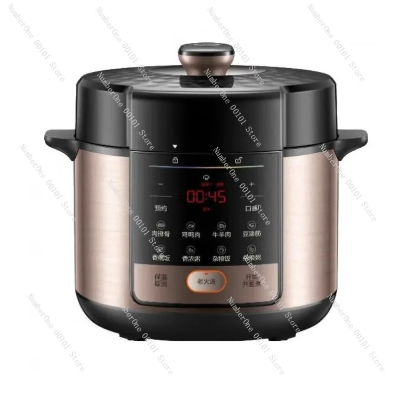 Electric pressure cooker 5l dual inner pot hot pot multi function smart appointment 24h timer programmable high pressure rice