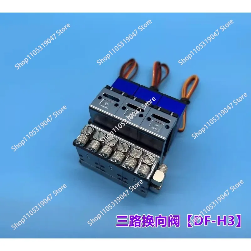 Model hydraulic rotary column hydraulic reversing valve, medium oil return 1/12 engineering hydraulic model system