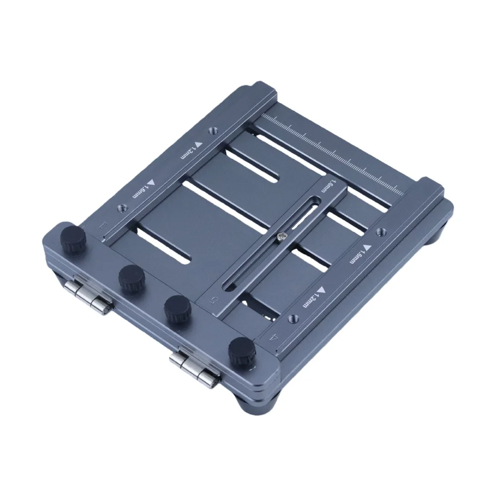 Mini Steel Stencil Printing Jig - CNC Solder Paste Stencil Fixture for PCB Assembly (Supports Double-Sided SMT)
