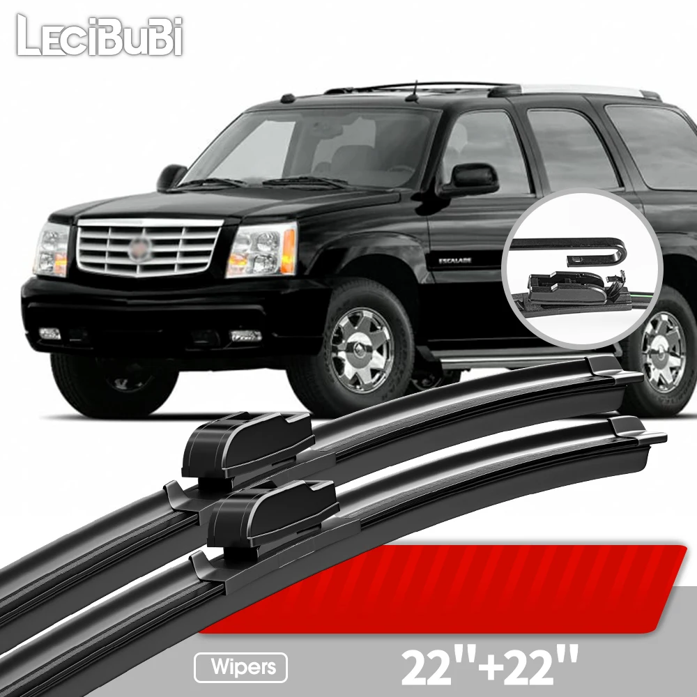 

22"+22" For Cadillac Chevrolet Chrysler Dodge Ford GMC Saab Lincoln Front Windshield Wiper Blades Windscreen Window Accessories