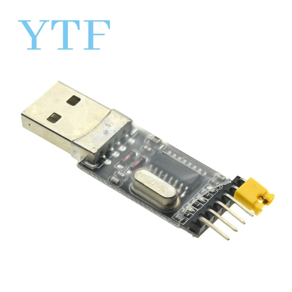 Conversor USB para TTL, Módulo UART, Interruptor Tipo-C, CH340G, CH340, 3.3V, 5V
