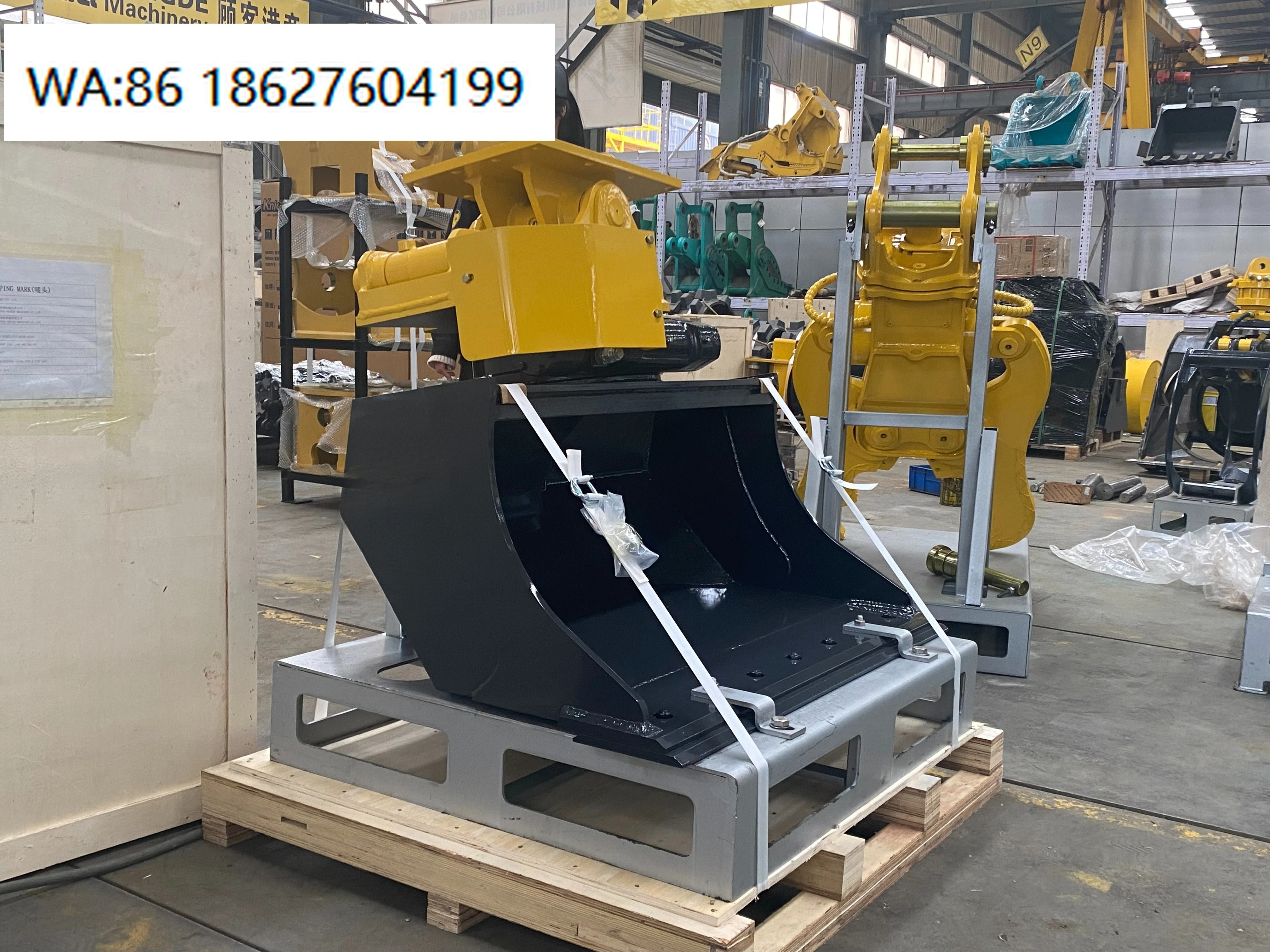 High Strength 360° Rotary Tilt Bucket Hydraulic Excavator Attachment Rotary Bucket for Construction Digging Dredging Works