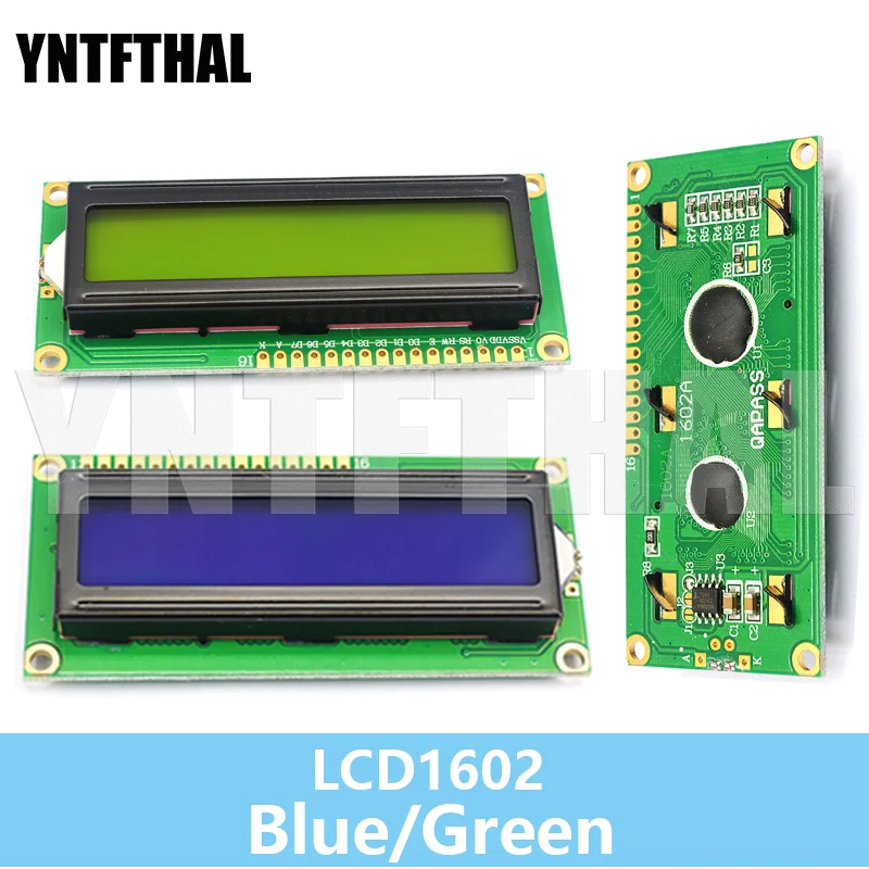 De Blauw-Groen Scherm Van Lcd Module Is Arduino 0802 1602 2004 12864 Lcd Karakter Uno R3 PCF8574T Iic i2C Interface