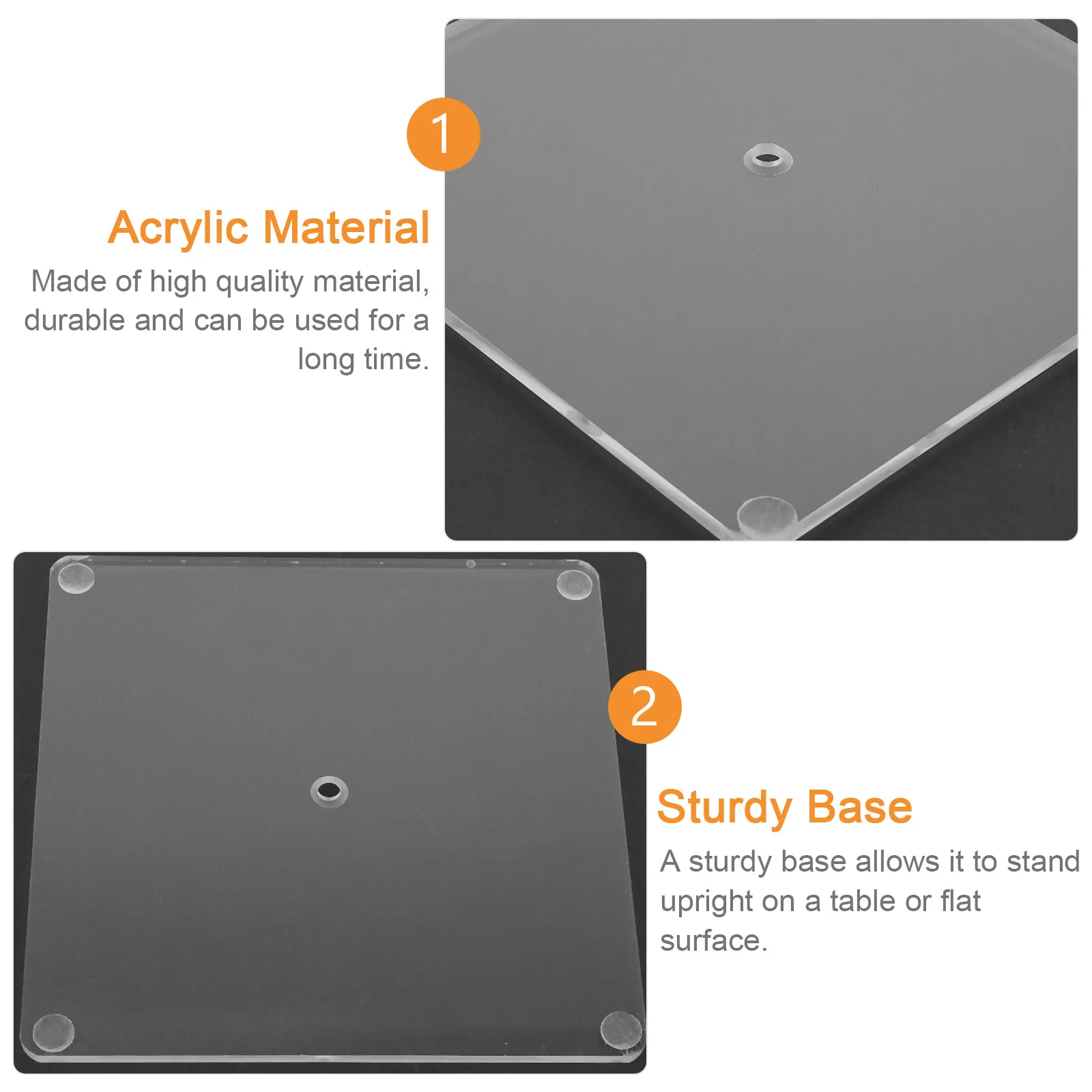 

4Pcs Donuts Stands Acrylic Clear Donuts Display Stands Party Banquet Dessert Holder Bakery Wedding Reunions Birthday Shower