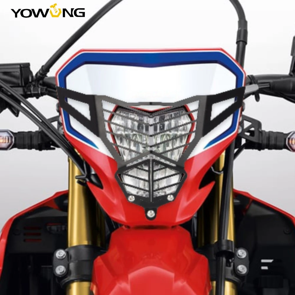 

ДЛЯ HONDA CRF250L/CRF300L CRF 300L 250L 2021 2023 2024 Защитная крышка для фар мотоцикла, защитная крышка для гриля фары