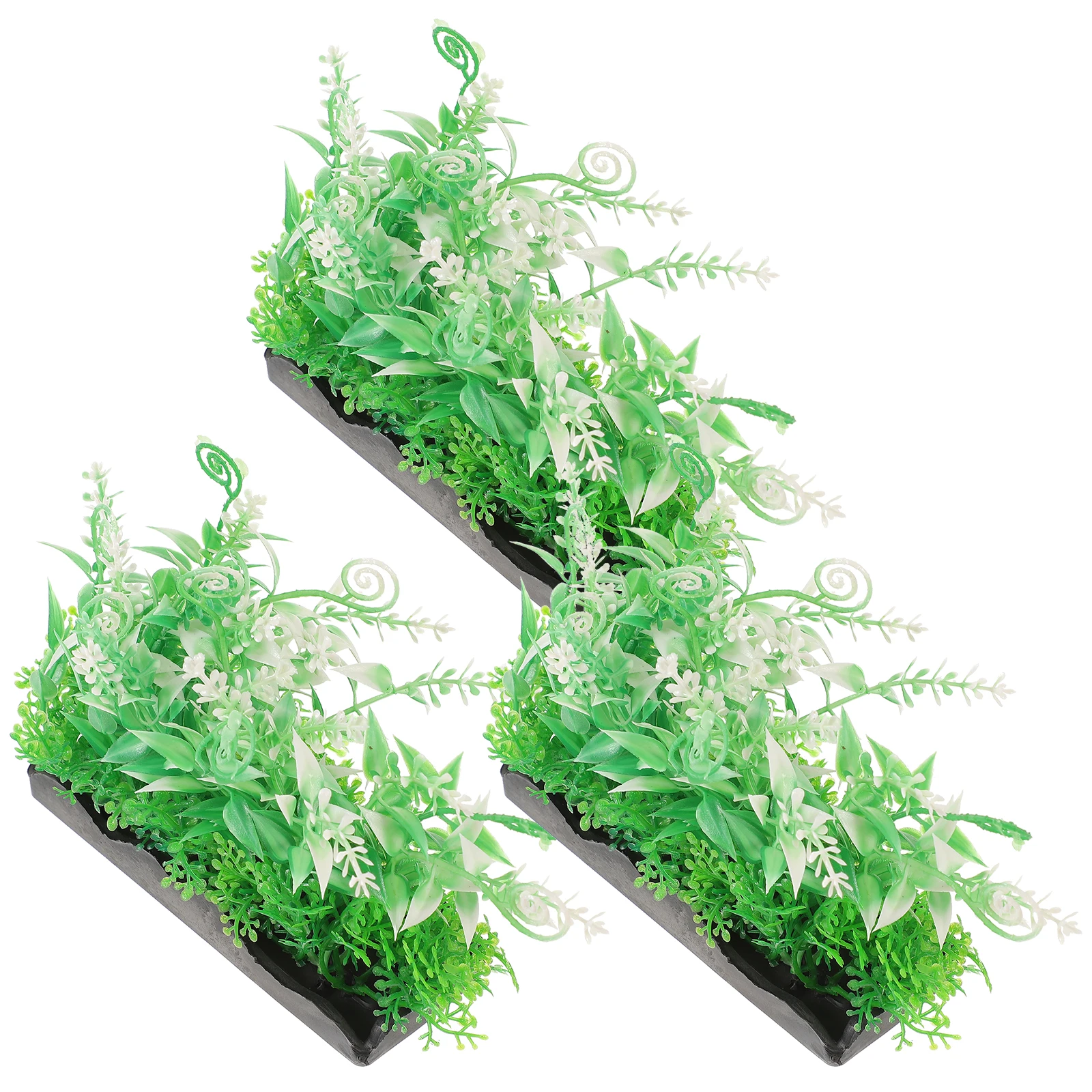 

Fish Tank Plastic Flower and Grass Decoration Plants Aquarium Water Decorations