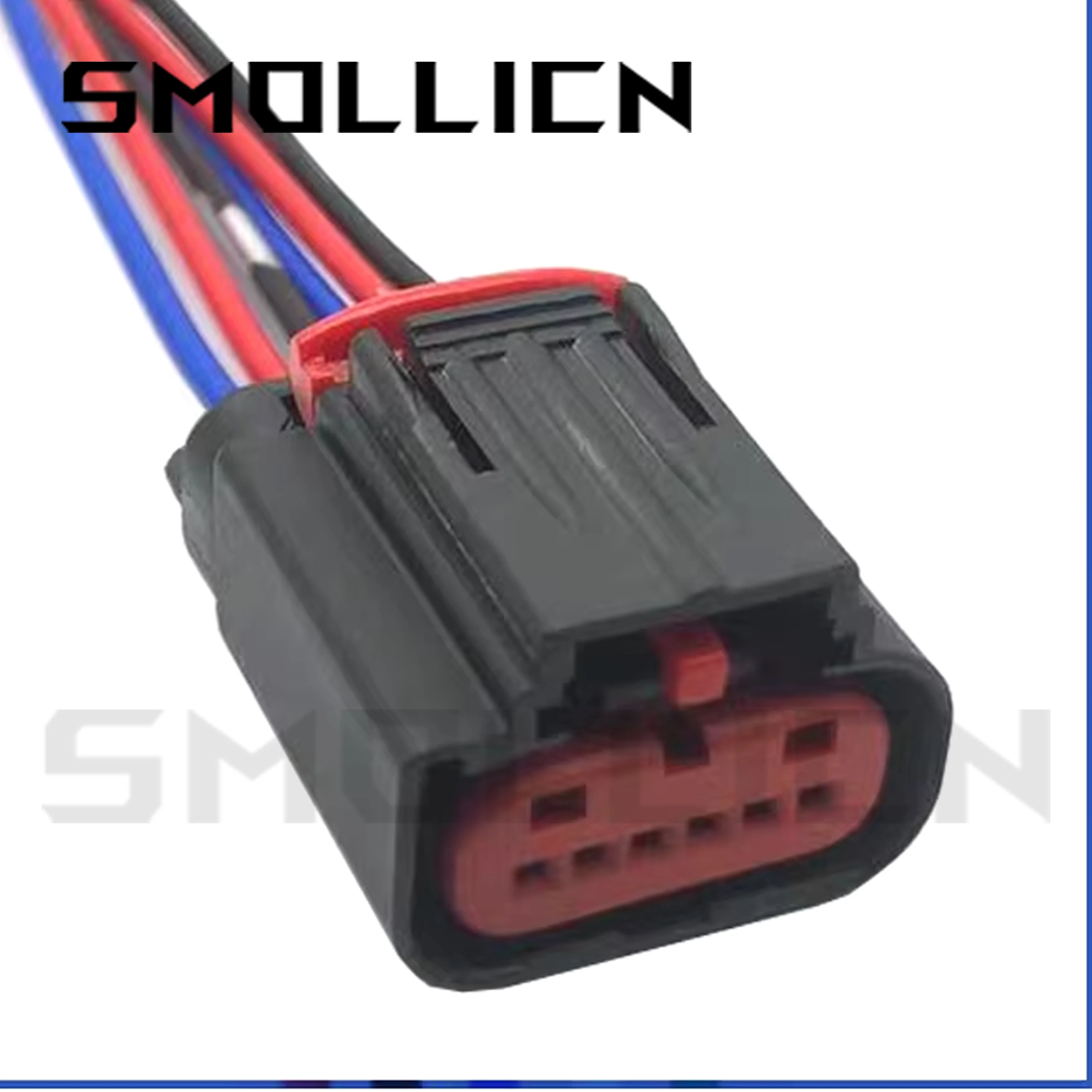 1 Set 6 Pin 1438153-5 1-1419168-1 Auto Accelerator Pedal Throttle Valve Connector Air Flow Meter Plug For Ford Mazda