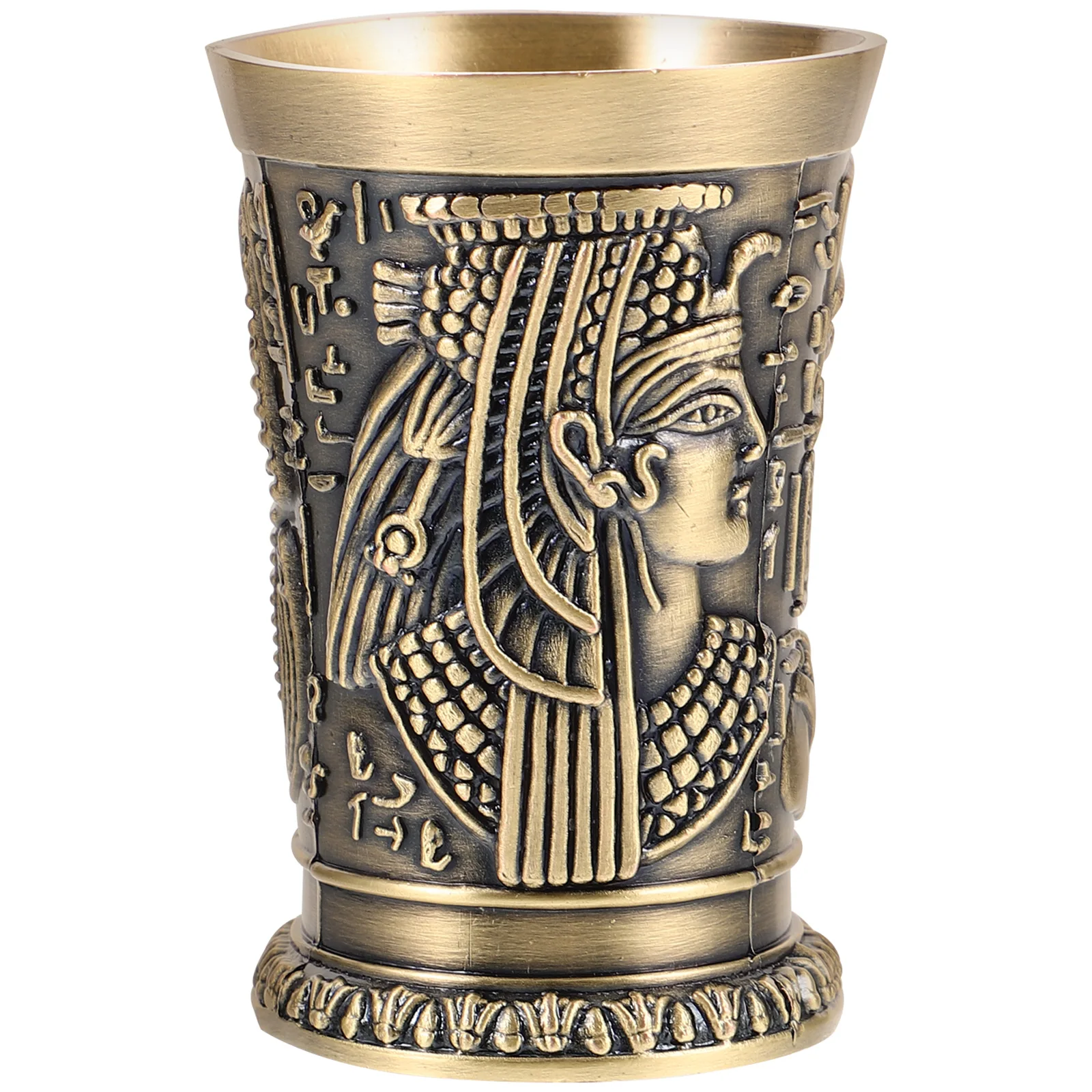 

Vintage Egyptian Wine Copper Cocktail Cup For Home Bar Decor Small Metal Liquor Cup Reusable Drinking Vessel