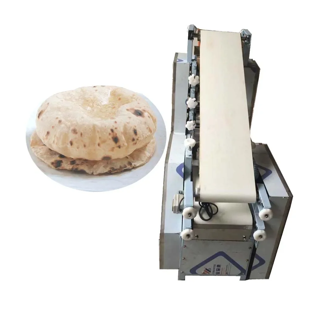 

automatic roti making machine pita bread making machine line pancake maker tortilla maker machine chapati press HJ-JZP12