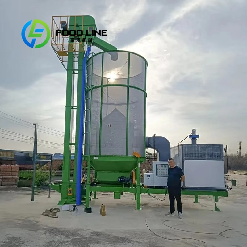Multi-crop Mobile Grain Dryer for Maize Paddy Wheat Soya Bean Efficient Recirculating Drying System