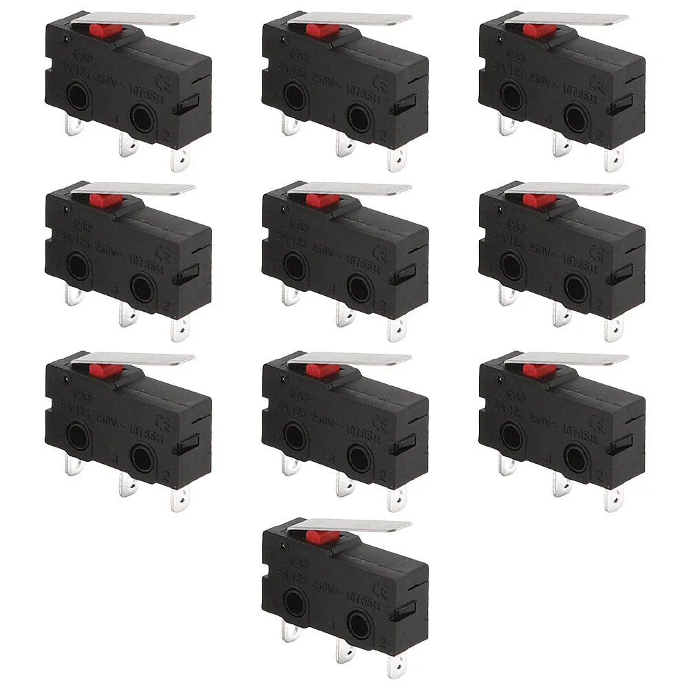 1pc KW Series Limit Switch Sensitive Compact Tripod Limit Switch With Handle For Electrical Equipment Accessories