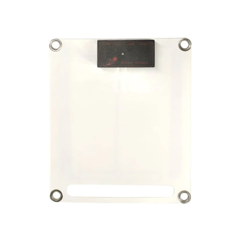 Portable Solar Module 6W Solar Panel IP65 Waterproof Rating Epoxy Resin Lamination Dual Charging Ports For Mobile Phones