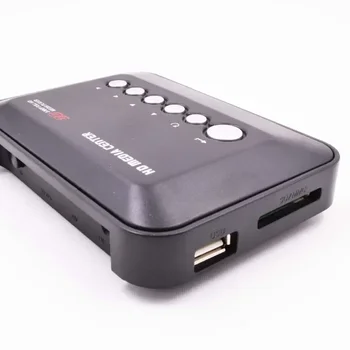 REDAMIGO Portable Full HD 1080P Support USB Disk SD Card HDD H.264 MKV Multimedia Media Player HDMI-compatible AV input for TV