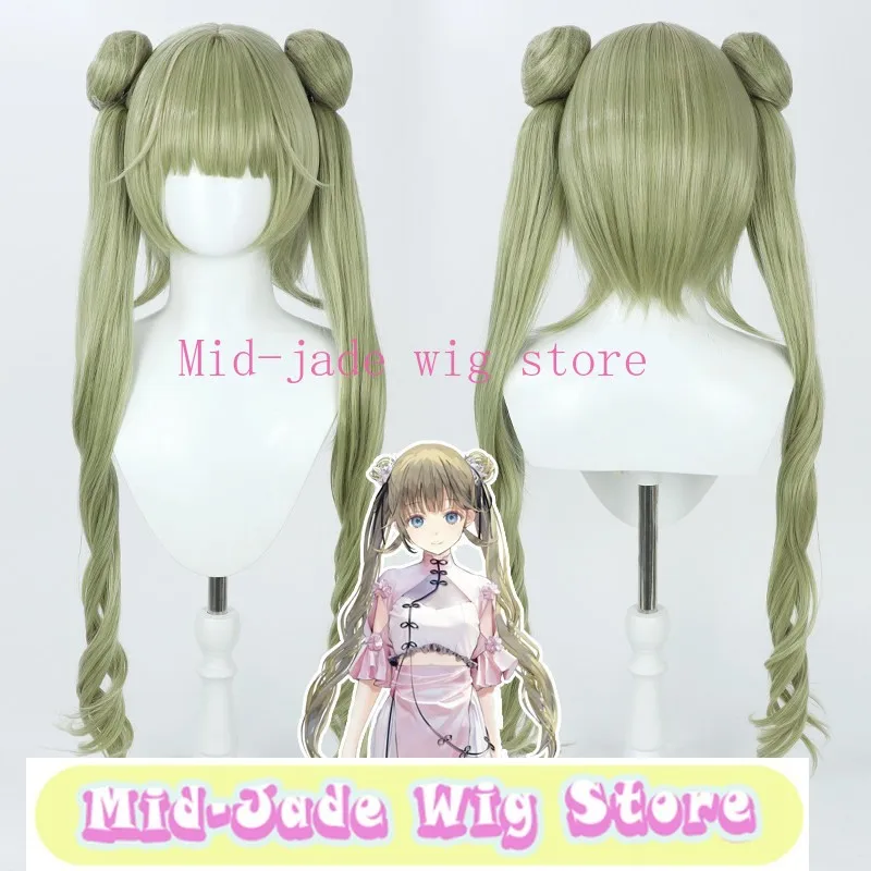 Hanabusa Lisa Cosplay Wig Chinese Style Long Hair Elegant Design Heat Resistant Fiber for Stage Performance Spring Festival
