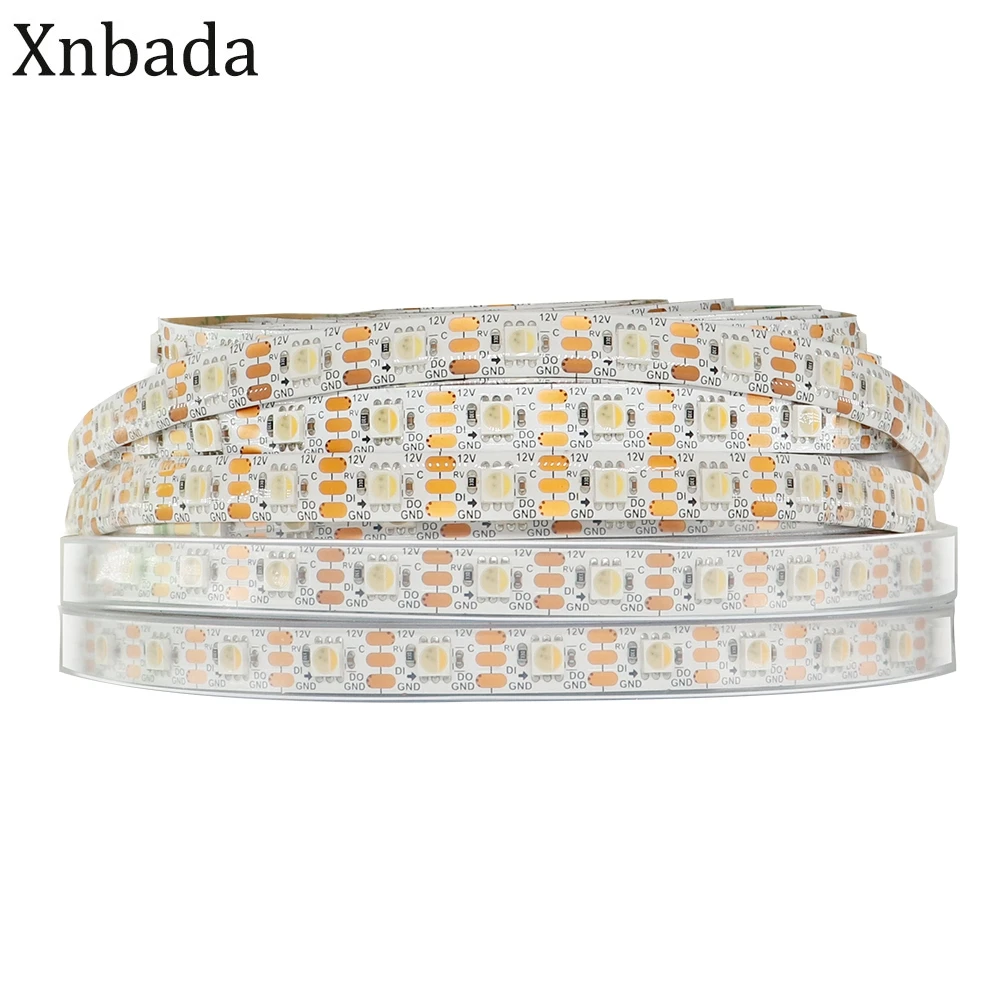 SK6812 RGBW LC8816E Individually Addressable Led Strip 5050SMD 60/120Leds/m RGBWW 4 IN 1 Smart Led Lights IP30/65/67 5M DC12V