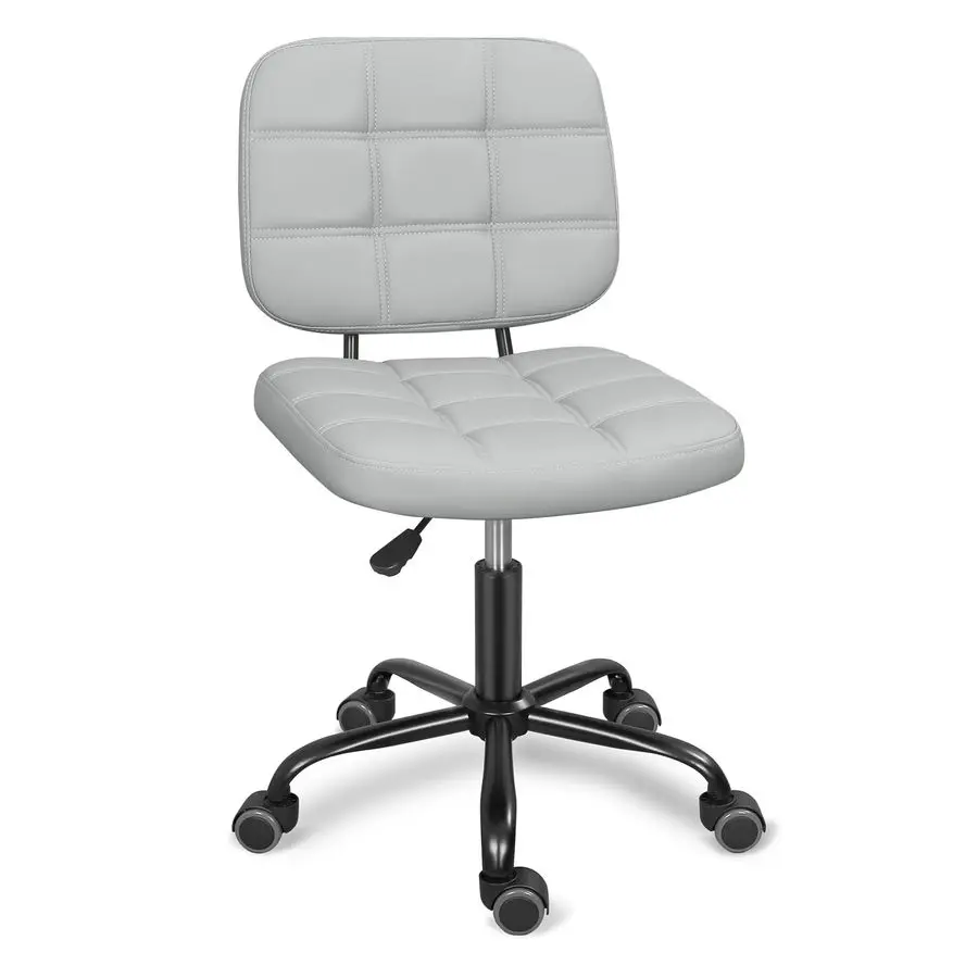 

Home Office Desk Chair with Wheels, Modern Ergonomic Drafting Rolling Chair with 360 Swivel Wheels,Height Adjustable Computer Ta