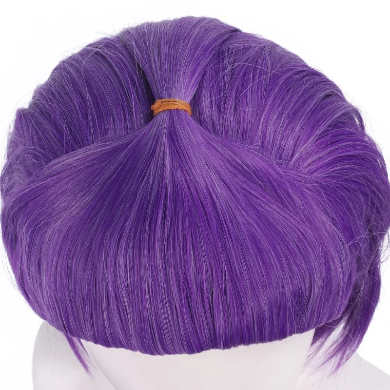 2025 K-pop Demon Hunter Group Rumi Cosplay Wig | Clip-In Ponytail with Tiger Clip & Adjustable Tie, Character Hairstyle for Kids