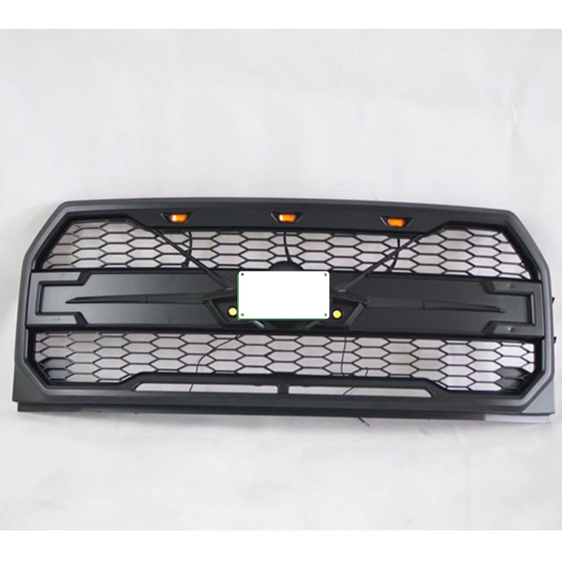 Adecuado para Ford F150 de 15 a 17 años con red media ligera Raptor F150 malla frontal parrilla central Spray Angry Bird