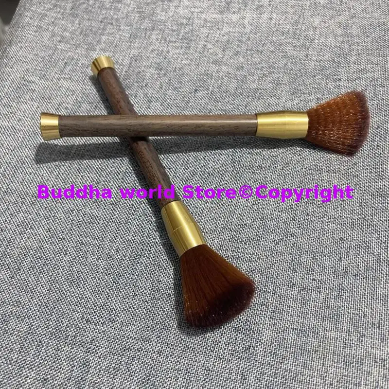 $29 Wholesale Buddhist Taoism supplies 2P Cleaning dust fool Buddhist niche Altar Buddha Gods statue dust removal brush Dusting