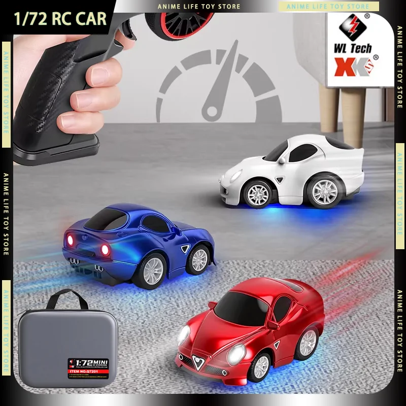 1/72 Wltoys Q7201 RC Cars Mini 2.4G Full Scale Electric Offroad 3-Speed Cute Car Funny Toys RC Car Children Birthday Gifts