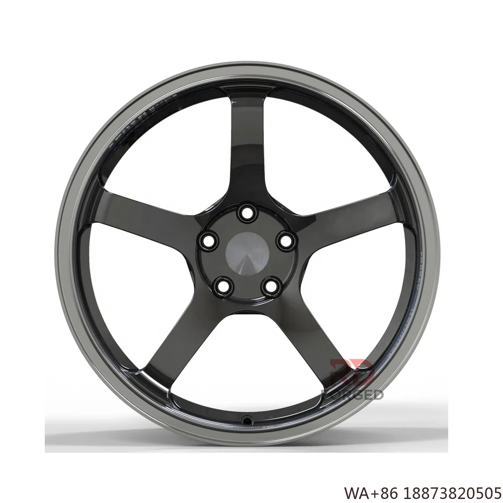 For Forged Racing Car Wheels for Advan GT BMW Supra Nissan Golf Type R 350z 370z 5x100 5x112 5x114.3 5x120 Deep Dish Rims